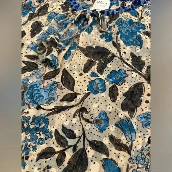 MISA Los Angeles Siena Top in Jaipur Floral Mix size Medium - Picture 13 of 15